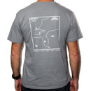 Komsurf T-Shirt Big 5 Light Grey