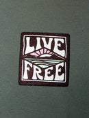 Komsurf T-Shirt Live Free Retro