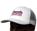 Komsurf Cap Sentinel Skyline Trucker White & Red