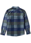 Shirt Flannel Vissla Eco-zy Polar Blue/Green