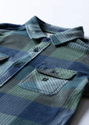 Shirt Flannel Vissla Eco-zy Polar Blue/Green