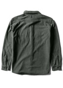 Vissla Flannel Eco-zy Polar Long Sleeve Olive