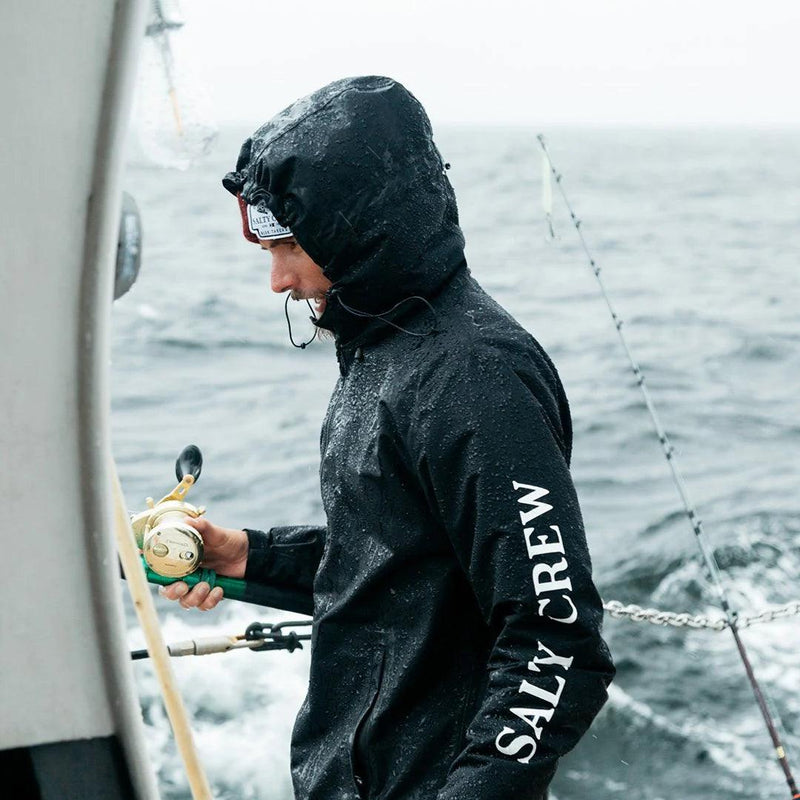 Salty Crew Jacket Pinnacle Black