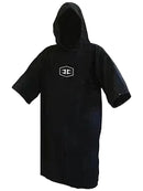 Poncho Hurricane Hooded Black