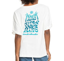 Roxy T-shirt Backside Sun Snow White