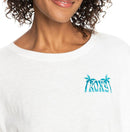 Roxy T-shirt Backside Sun Snow White