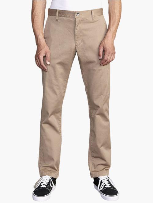 RVCA Pants The Weekend Stretch Khaki