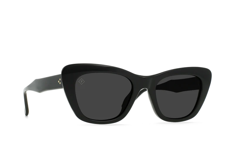 Raen Sunglasses Kimma Recycled Black / Smoke Polarized
