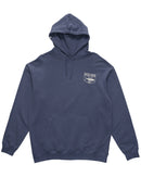 Salty Crew Hoodie Angler Fleece Coastal Blue
