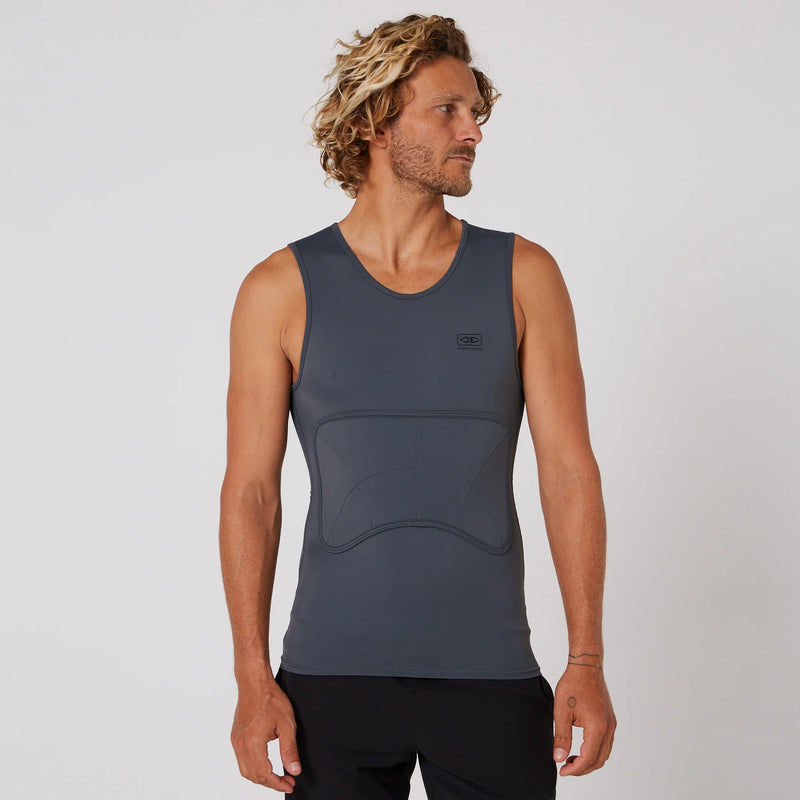 Rash Vest Ocean and Earth Rib Guard Padded LS