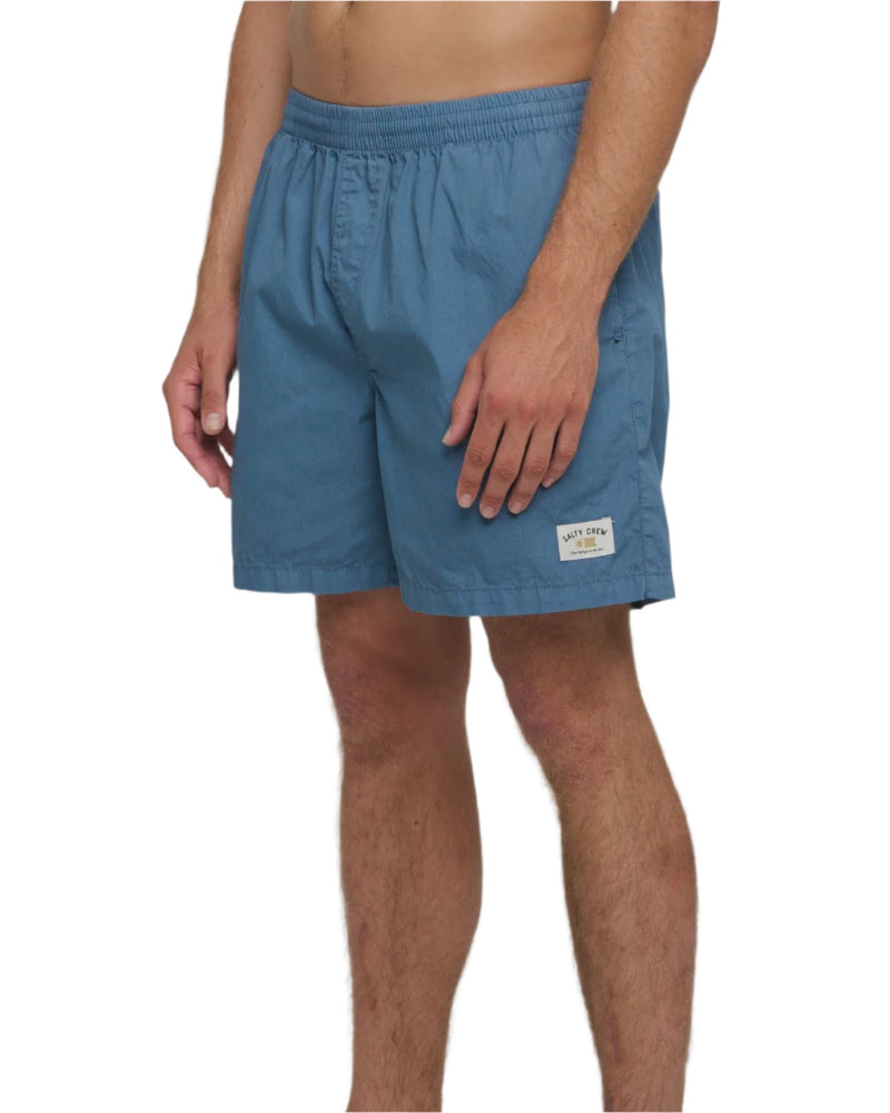 Salty Crew Boardshorts Nautical Beach Dark Slate