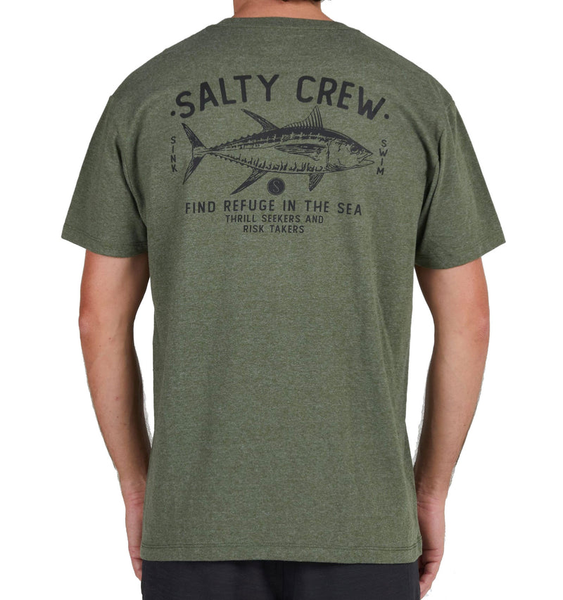 Salty Crew T-shirt Market Forest Heather