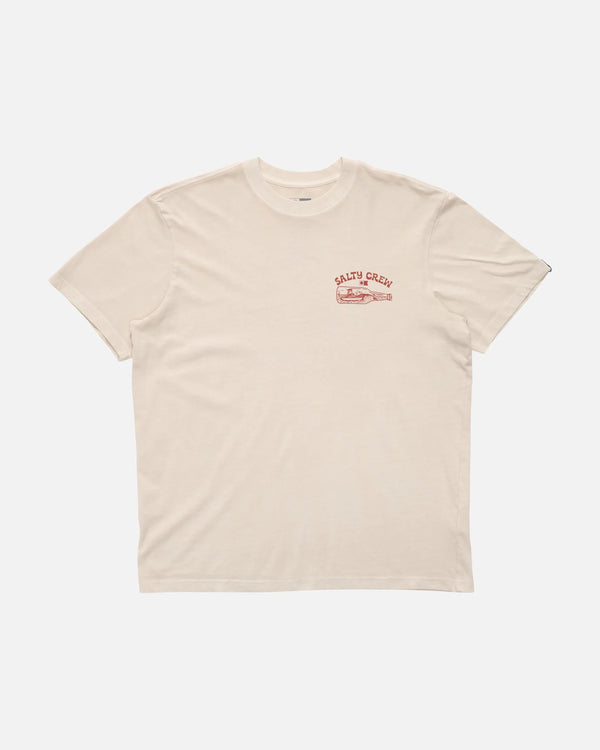 Salty Crew T-Shirt Bottle Rocket Pigment Sand