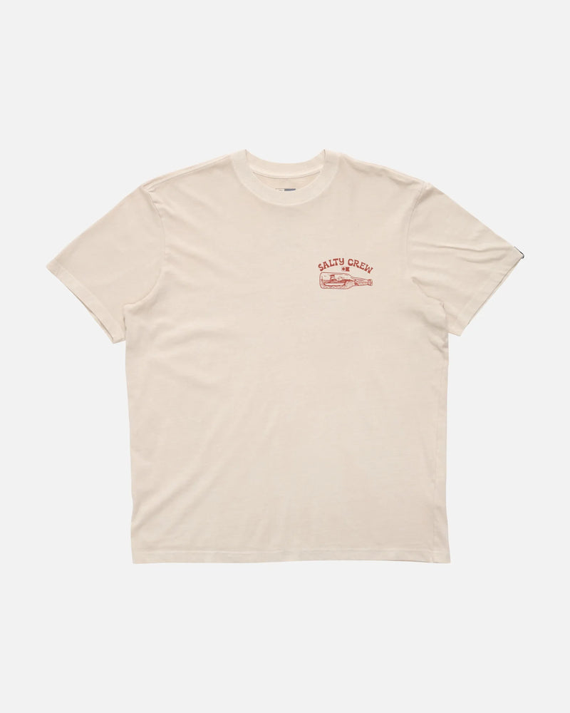 Salty Crew T-Shirt Bottle Rocket Pigment Sand