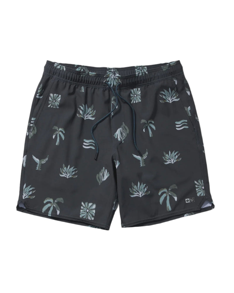 Salty Crew Shorts Lowtide Elastic Black Multi