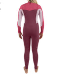Sisstrevolution 3/2 - 7Seas Girl's / Youth Full Wetsuit - Red - Chest Zip