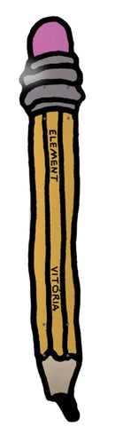 Skate Deck Element Pencil Vitoria Mendonca