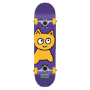 Skateboard MEOW Big Cat Complete Purple 8.25"