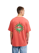 T-Shirt Quiksilver Flow / Mineral Red