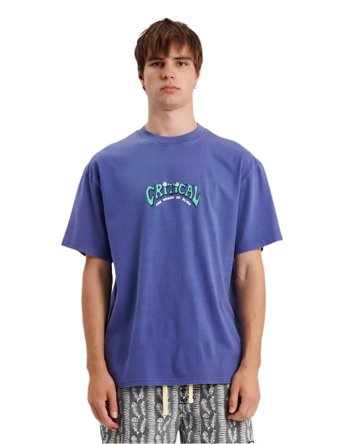 Critical Slide T-shirt Depths Blueberry