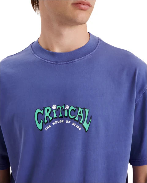 Critical Slide T-shirt Depths Blueberry