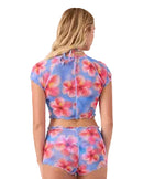 Top Roxy Woven Havanna / Super Sonic Hibiscus Daze