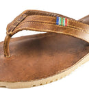 Veldskoen Brown Leather Plakkie / Flip Flops 
