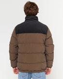 Jacket Puffer Rip Curl Fade Out Cord Chocolate