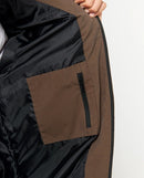 Jacket Puffer Rip Curl Fade Out Cord Chocolate