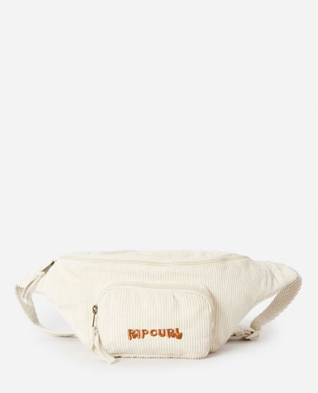 Rip Curl Waist Bag Nomad Cord Off White