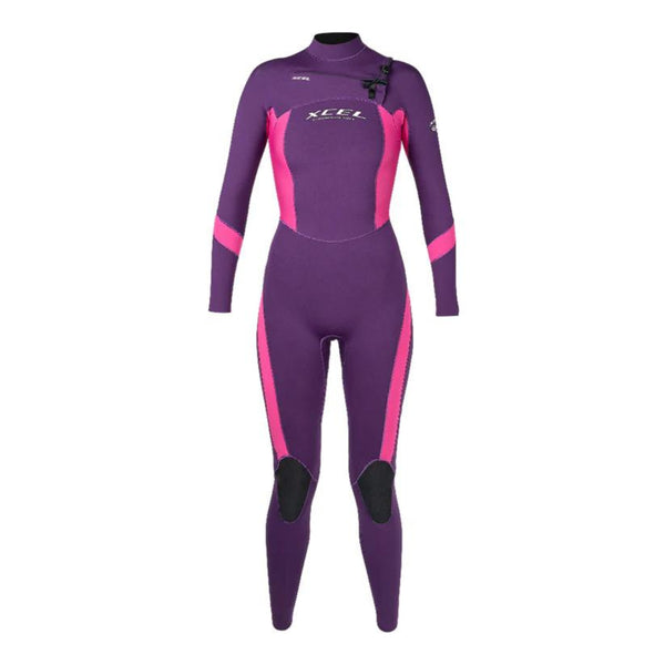 Ladies Wetsuit Infiniti Solution 4/3 Mulberry / Rasberry Sorbet