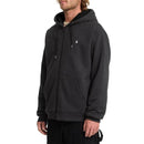 Zip Hoodie Volcom Zip Sherpa Heather Black