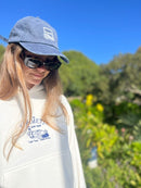 Komsurf Hoodie Ladies Lighthouse Embroidered White