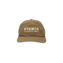 Stance Cap Standard Adjustable Canvas Dark Khaki