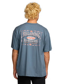 Billabong T-Shirt Double Spread Slate Blue