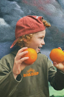 Hoodie Komsurf Sunset Kids Olive