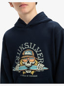 Quiksilver Hoodie Graphic Boys Dark Navy