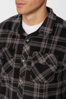 O'Neill Glacier Plaid Super Flannel Black