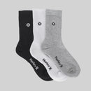 Hurley Socks H20-Dri Crew 3 Pack Multi