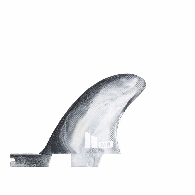 Fins FCS II Twin MR PC Black / White Swirl