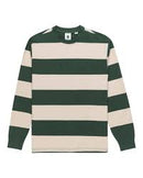 Element Crew Knit Yacht Club Jungle Green Oat Milk