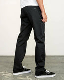 RVCA Pants The Weekend Stretch Black