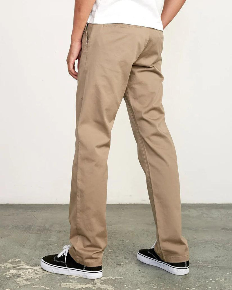 RVCA Pants The Weekend Stretch Khaki