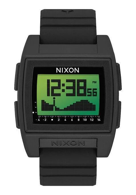 Watch Nixon Base Tide Pro Black / Green Positive (H20)