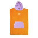 Ocean And Earth Kid's Poncho / Change Towel - Orange