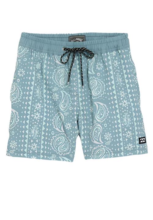 Billabong Boardshorts Good Times Layback Volley Washed Blue