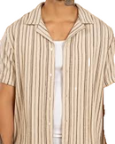 RVCA Top Woven Vacancy Stripe