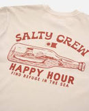 Salty Crew T-Shirt Bottle Rocket Pigment Sand