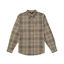 Shirt Volcom Woven Leland Flannel Mushroom