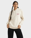 RVCA Hoodie Ladies Jupiter Slouched Natural